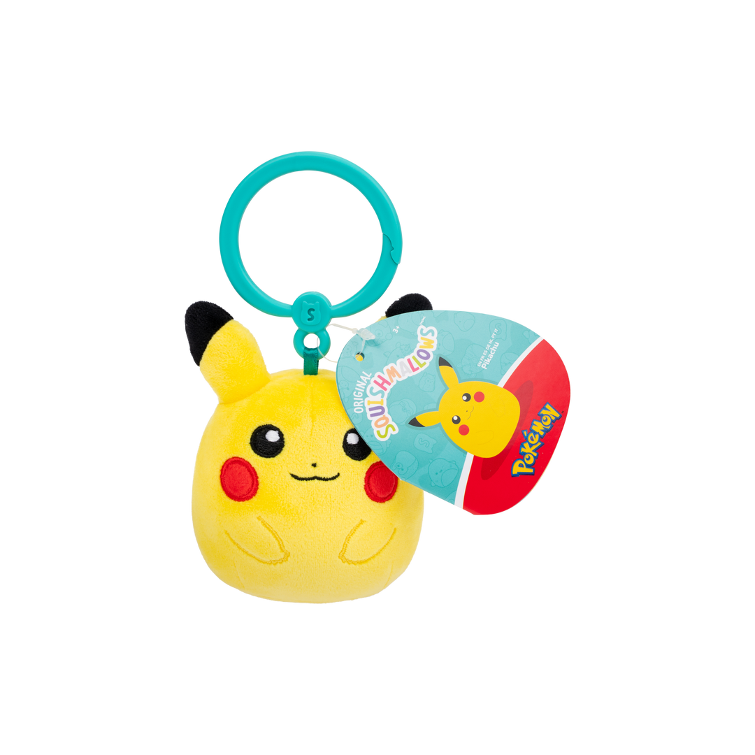 Squishmallows 3.5" Plush Clip Pokemon Plush (Assorted) 1 Piece (Random) NE8726