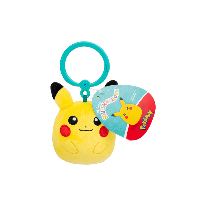 Squishmallows 3.5" Plush Clip Pokemon Plush (Assorted) 1 Piece (Random) NE8726