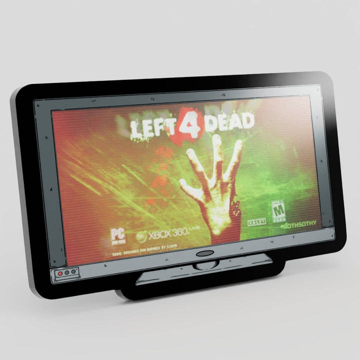 Monitor Lenticular Left 4 Dead Enamel Pin NE81526
