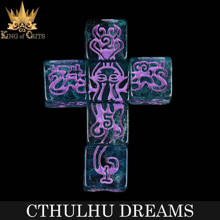 King of Crits Cthulhu Dreams - 11 Dice Set NE4226