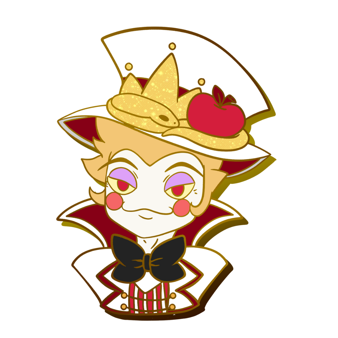 Lucifer Hazbin Hotel Enamel Pin NE33126