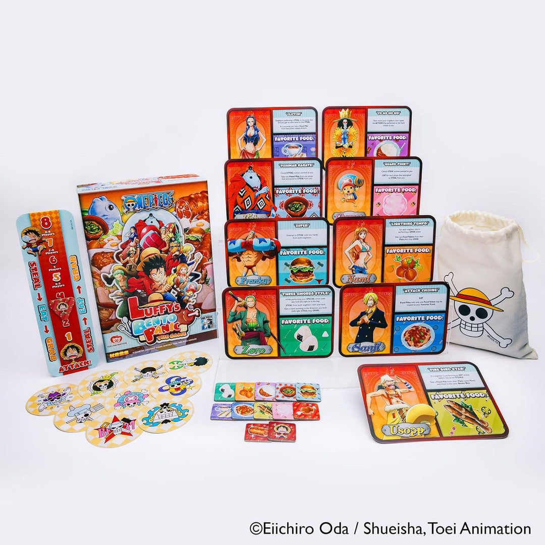 One Piece: Luffy’s Bento Panic Licensed Anime Party Game NE32626
