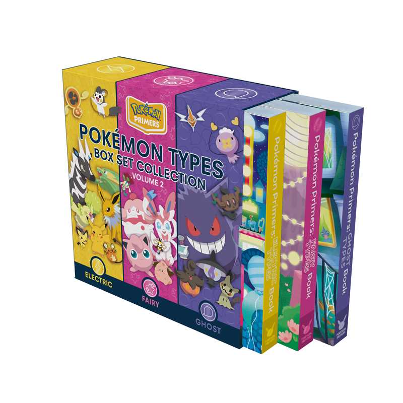 Pokémon Primers Types: Box Set Collection Volume 2 by Josh  Bates NE32526