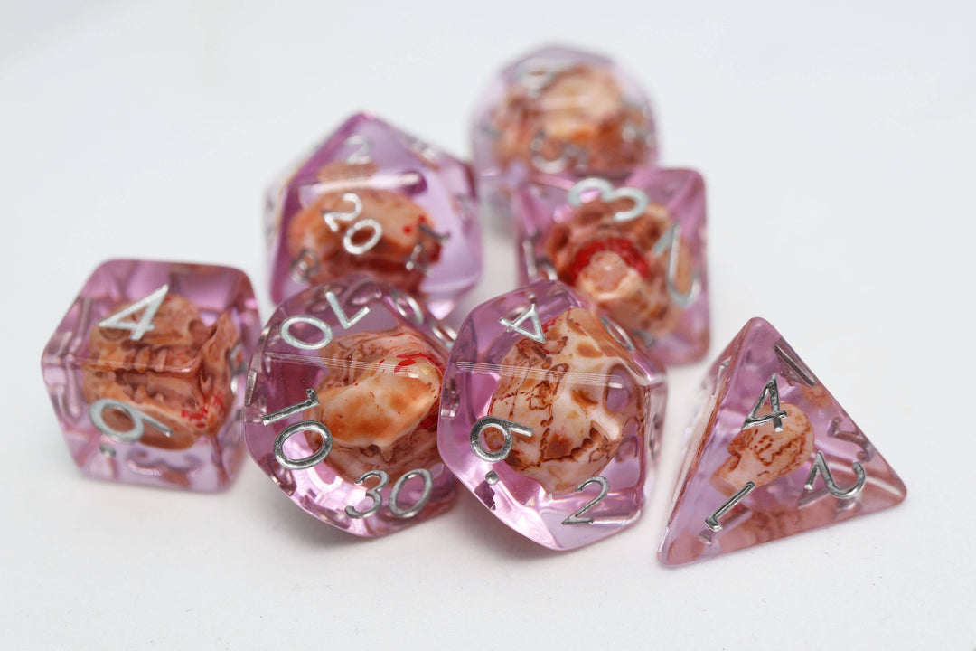 Bloody Skull RPG Dice Set - NE043026