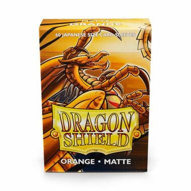 Dragon Shield Sleeves: Japanese- Matte Orange (60 ct.) MD51326