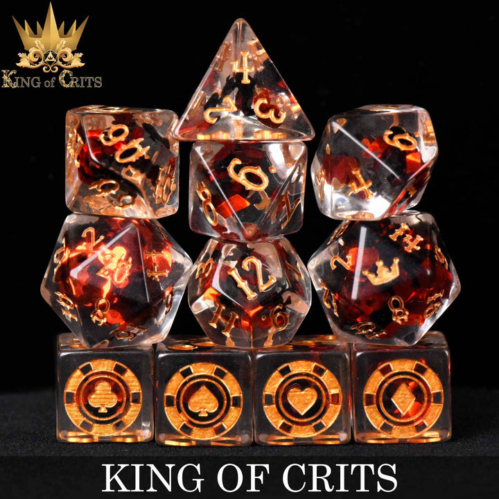 King of Crits - King of Crits - 11 Dice Set NE4226