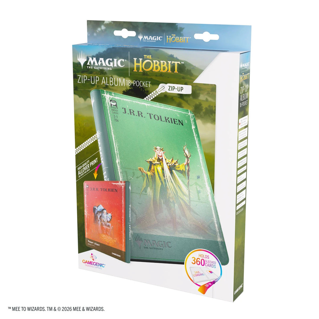 Album: Magic: The Gathering 18-Pocket Zip-Up-The Hobbit-Thranduil, the Elvenking/The Mountain-king NA82026