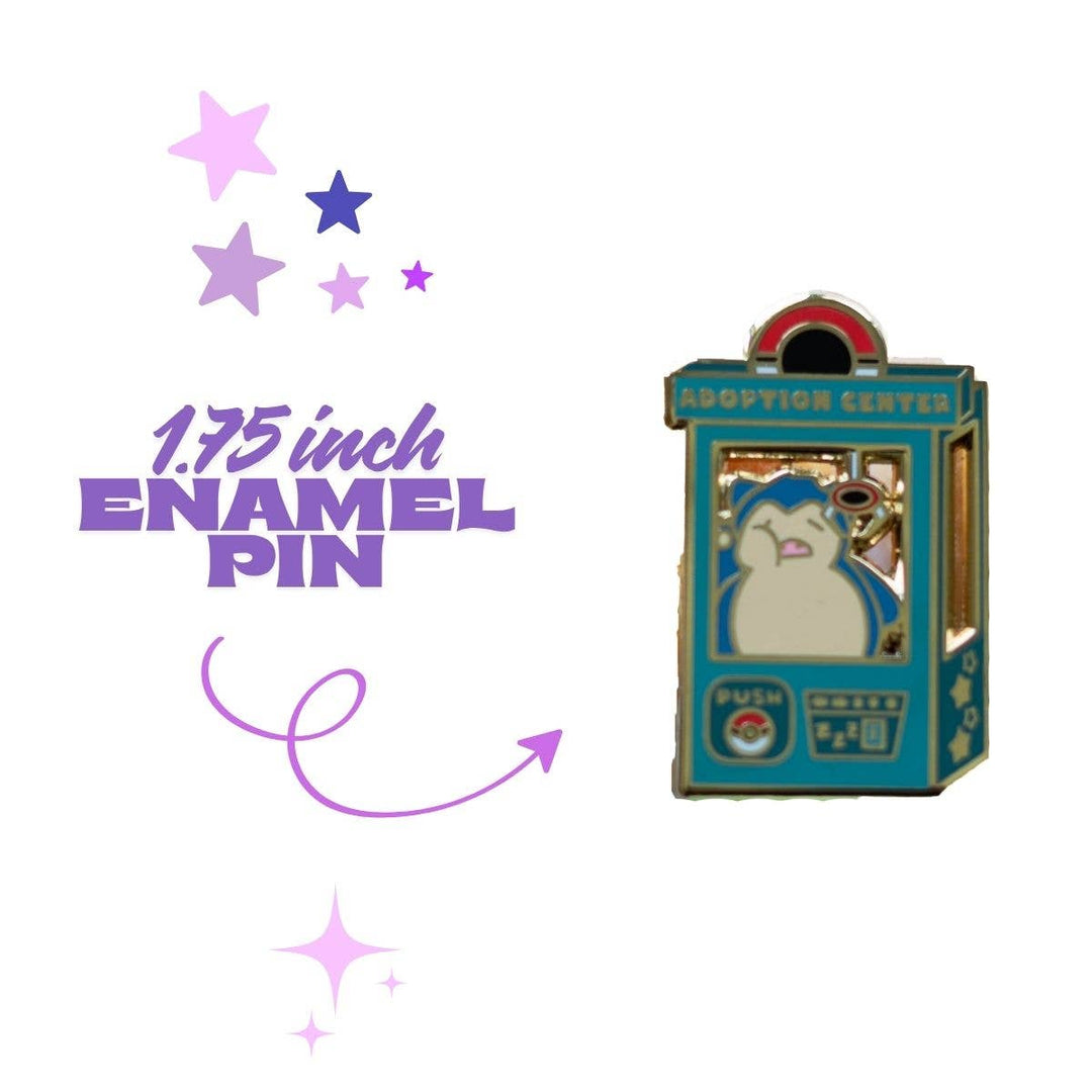 Adopt Snorlax Pokemon Enamel Pin NE33126
