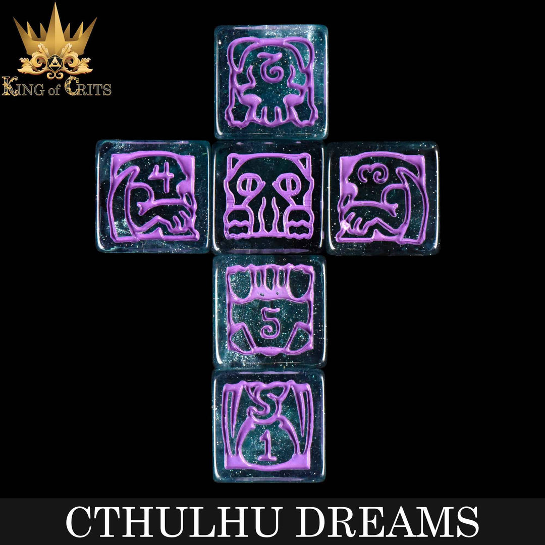 King of Crits Cthulhu Dreams - 11 Dice Set NE4226