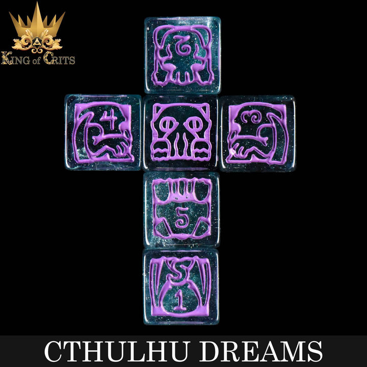 King of Crits Cthulhu Dreams - 11 Dice Set NE4226