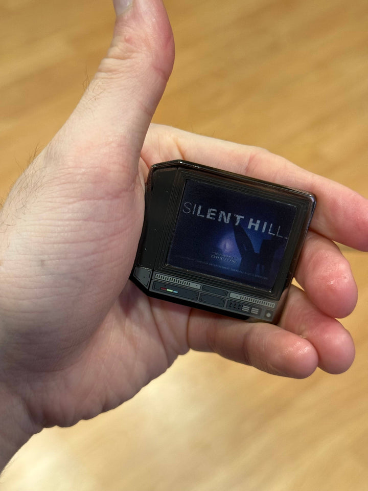 2.5" Lenticular Silent Hill CRTV Enamel Pin - NE32726