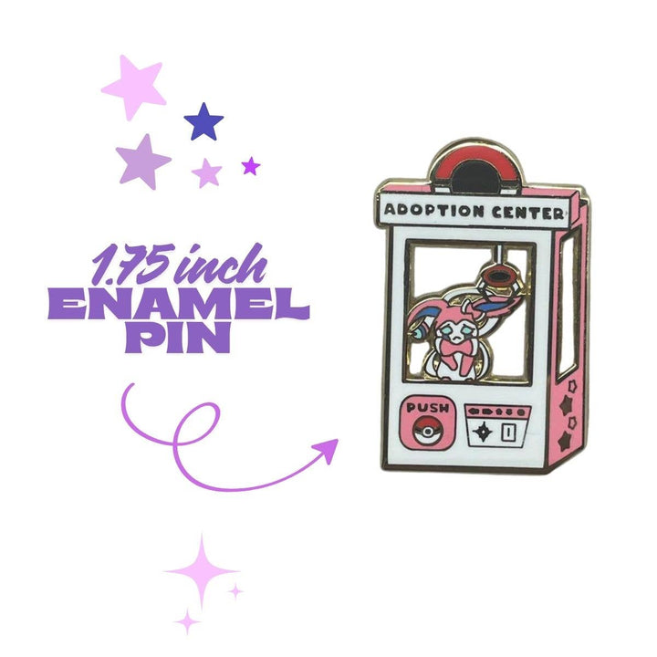 Adopt Sylveon Pokemon Enamel Pin // Anime // Gaming NE33126