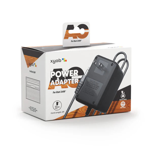 AC Power Adapter for Atari 2600 XYAB New NA6426