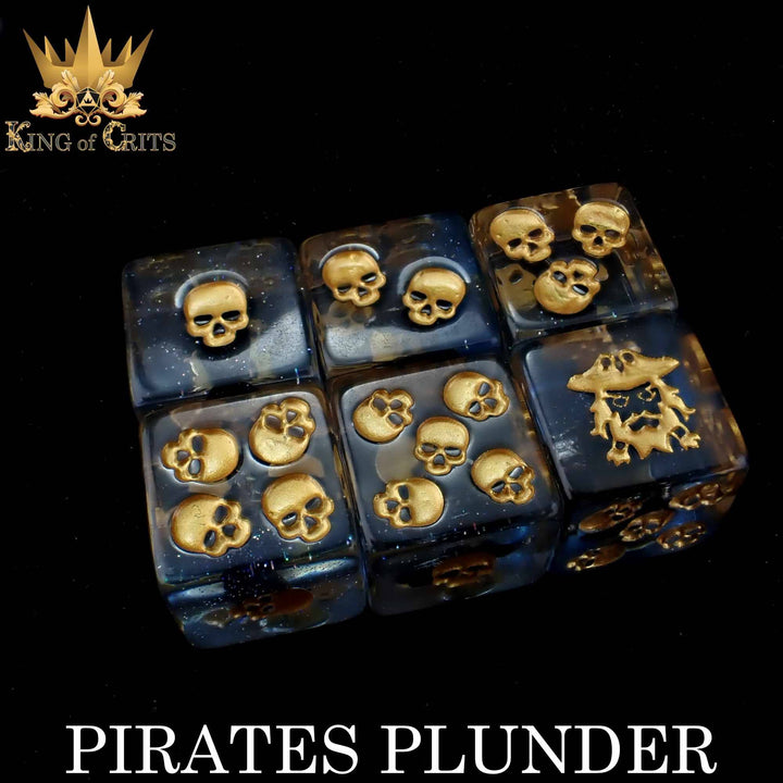 King of Crits Pirates Plunder - 11 Dice Set NE4226