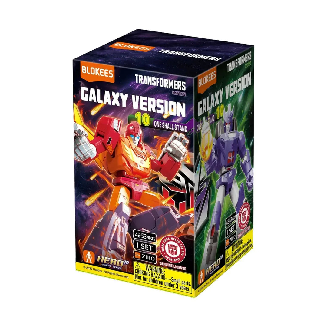 Transformers Blokees: 4-inch Galaxy Model Kit GV10 Movie 3 One Shall Stand Blind Box MD52826