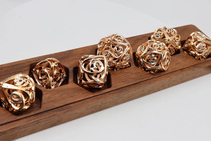 Hollow Hearts: Copper Metal RPG Dice Set - NE043026
