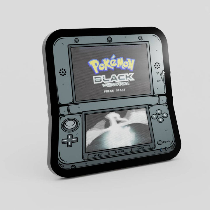 3DS 2.5" Lenticular Pokemon Black Pin