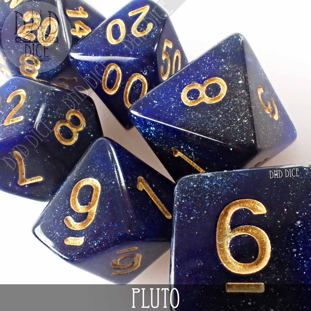 King of Crits Pluto Dice Set NE4226