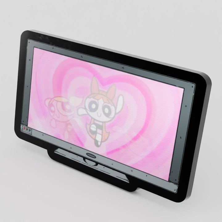 Monitor Lenticular Power Puff Girls Enamel Pin NE81526