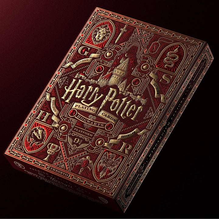 Harry Potter Playing Cards - Red (Gryffindor) by theory11 - New NE32626