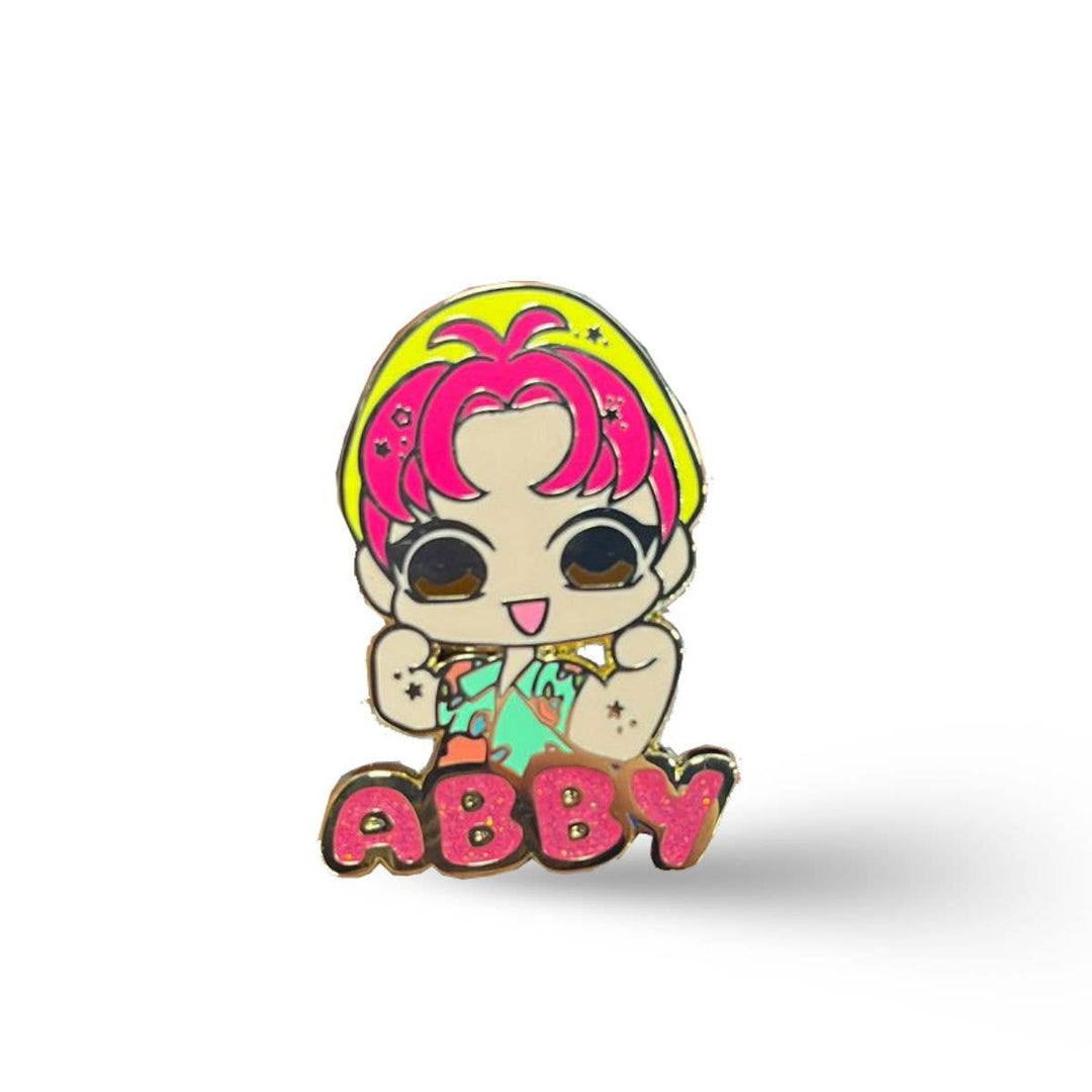 Abby Saja Boys Kpop Demon Hunters Enamel Pin NE33126