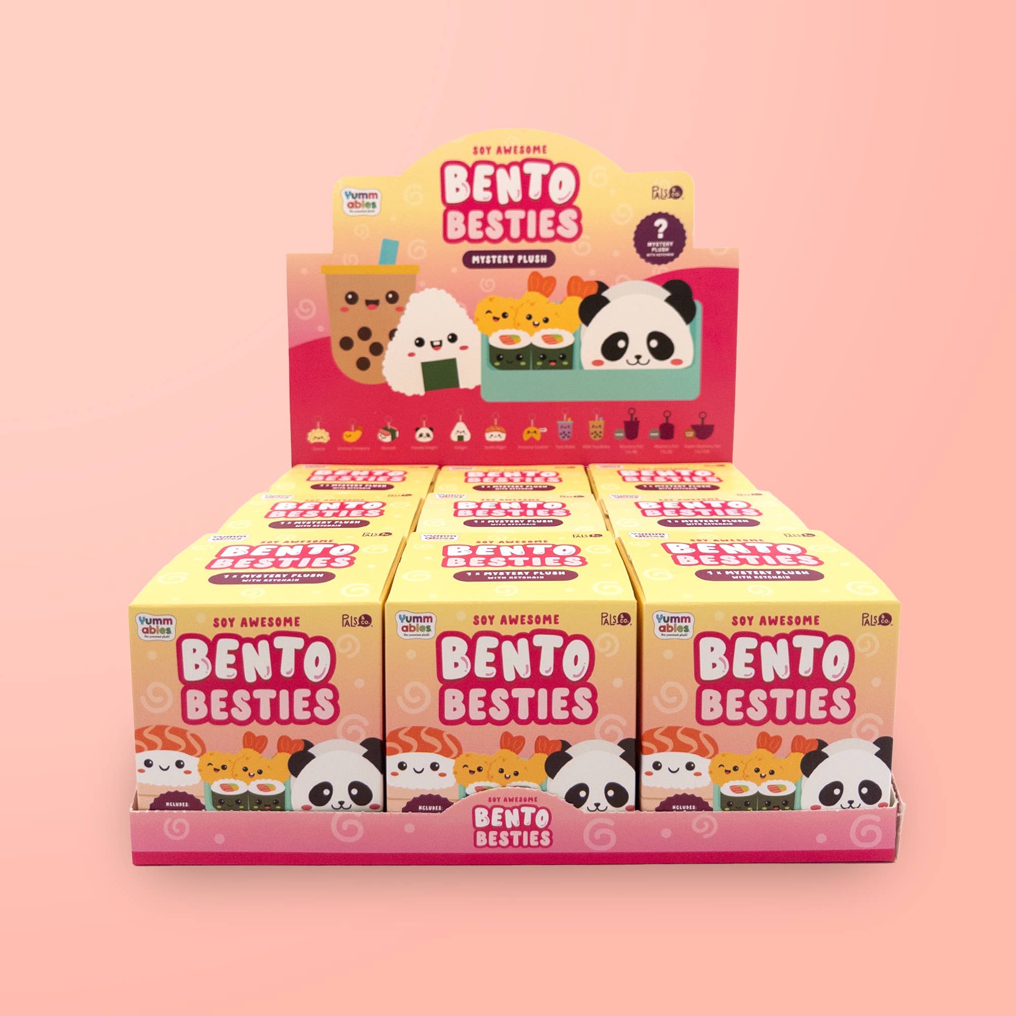 Bento Besties - Yummables® Blind Box Plushies Blind Box (1) NE32026 ...