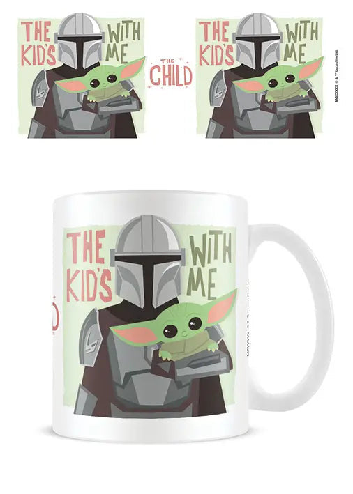 Star Wars: The Mandalorian - The Kid's With Me Mug