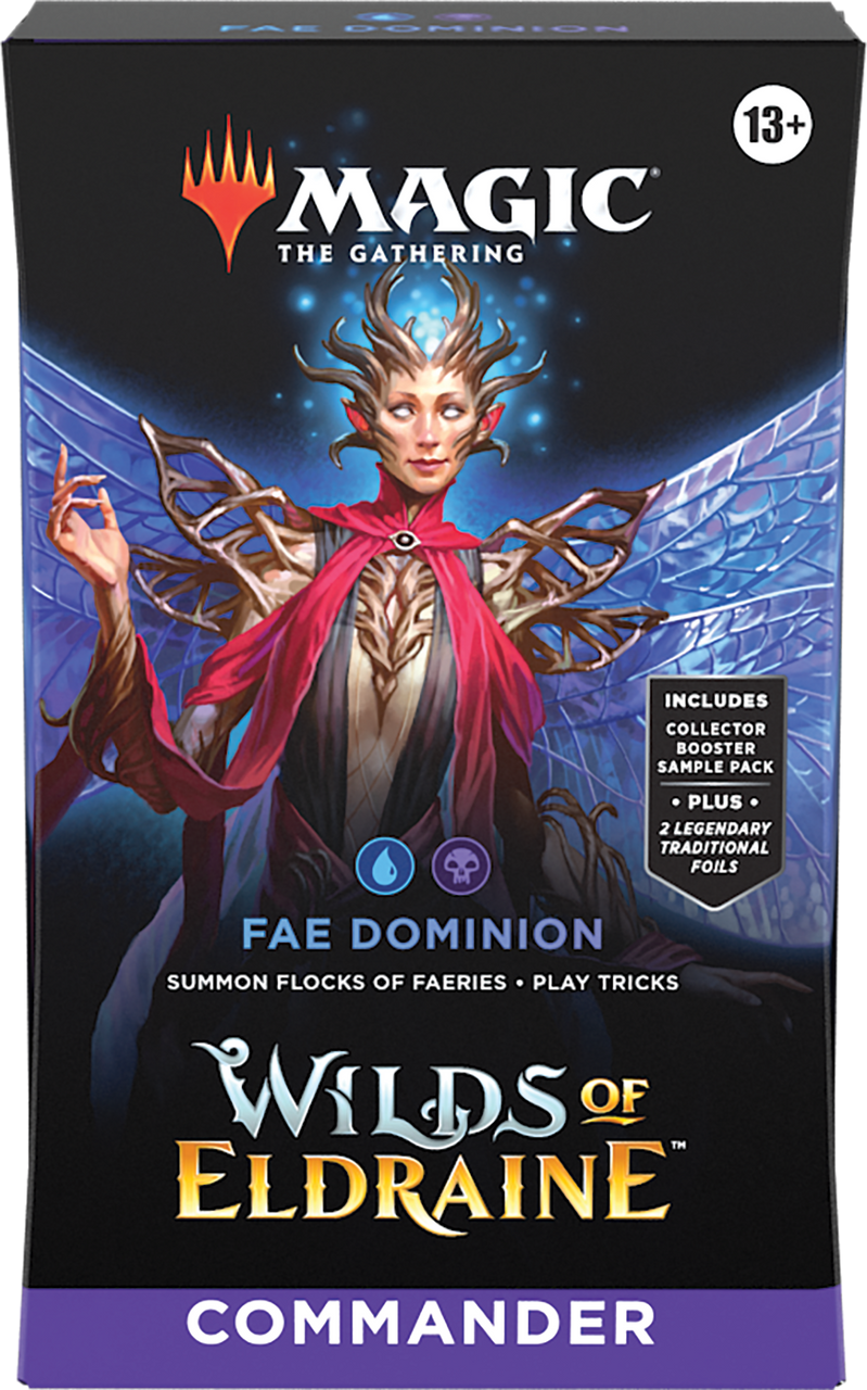 Magic the Gathering Wilds of Eldraine Commander Deck - Fae Dominion