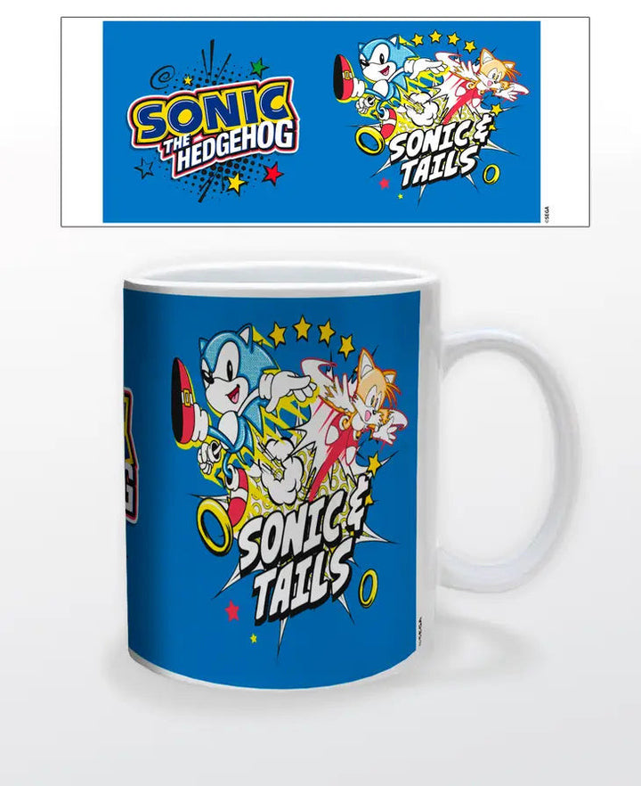 Sonic- Sonic and Tails 11oz Mug