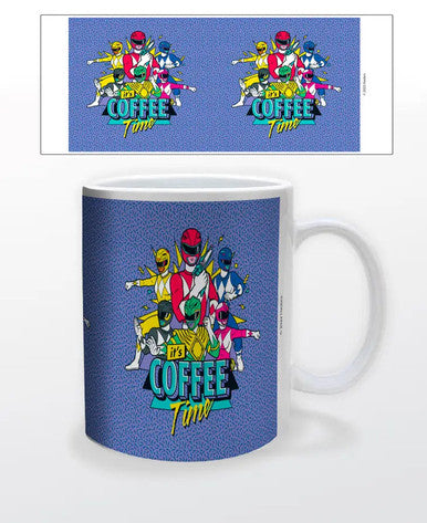 Power Rangers- It's Coffee Time Mug