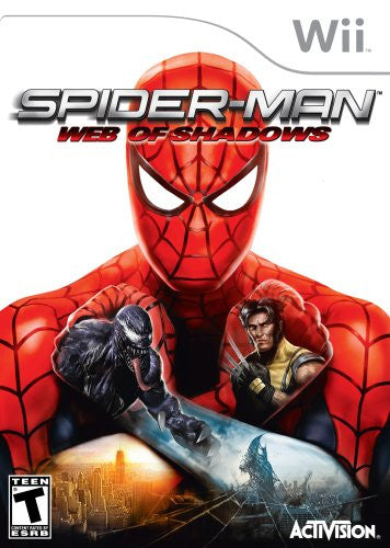 Spider-Man Web of Shadows Wii Used
