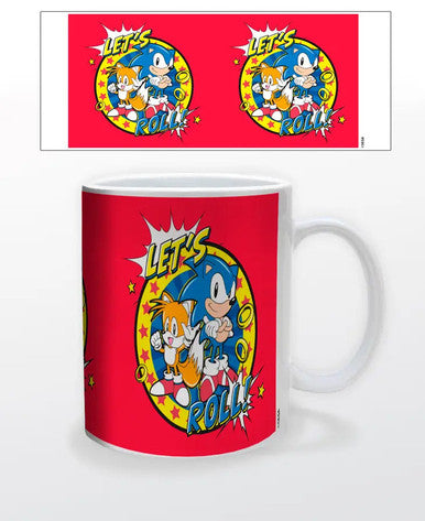 Sonic- Let's Roll 11oz Mug
