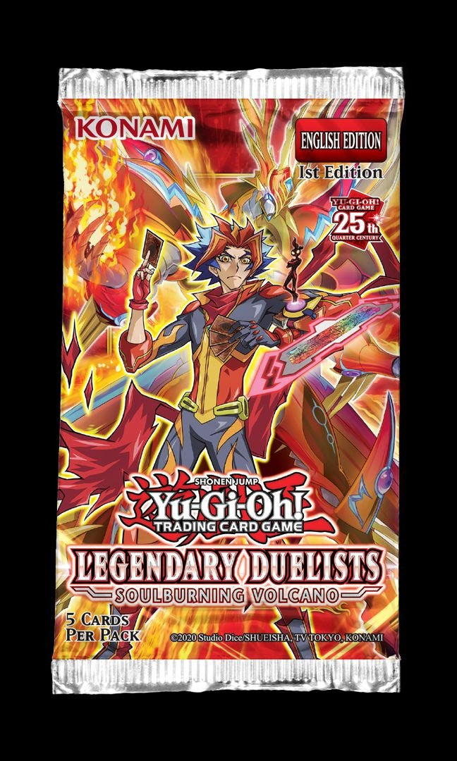 Yu-Gi-Oh! Legendary Duelists Soulburning Volcano Booster Box Yu-Gi-Oh! Legendary Duelists Soulburning Volcano Booster Box