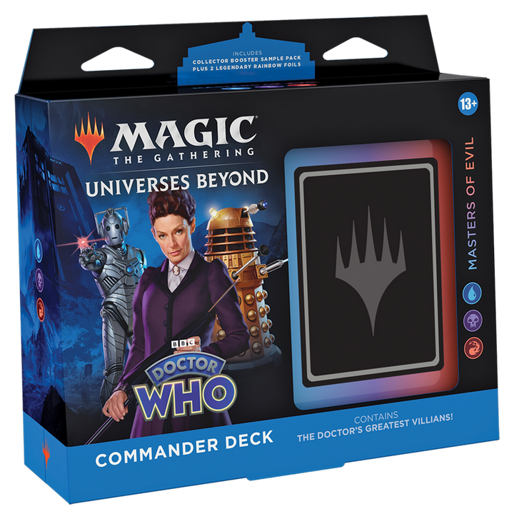 Magic the Gathering: Universes Beyond - Doctor Who: Masters of Evil Commander Deck