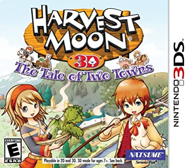 Harvest Moon 3D:The Tale of Two Towns Nintendo 3DS Used