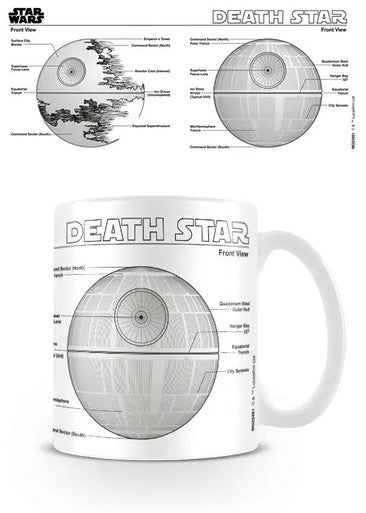 Star Wars - Death Star Sketch Mug