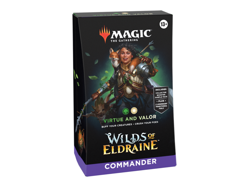 Magic the Gathering Wilds of Eldraine Commander Deck - Virtue and Valor