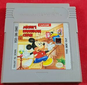 Mickey's Dangerous Chase Game Boy Used
