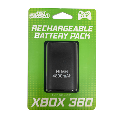 Old Skool Xbox 360 Rechargeable Battery Pack (Black)