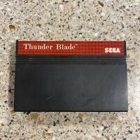 Thunder Blade Master System Used