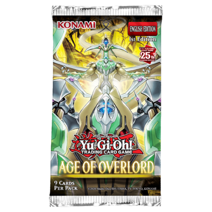 Yu-Gi-Oh! Age of Overlord Single Booster Pack