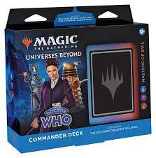 Magic the Gathering: Universes Beyond - Doctor Who: Masters of Evil Commander Deck