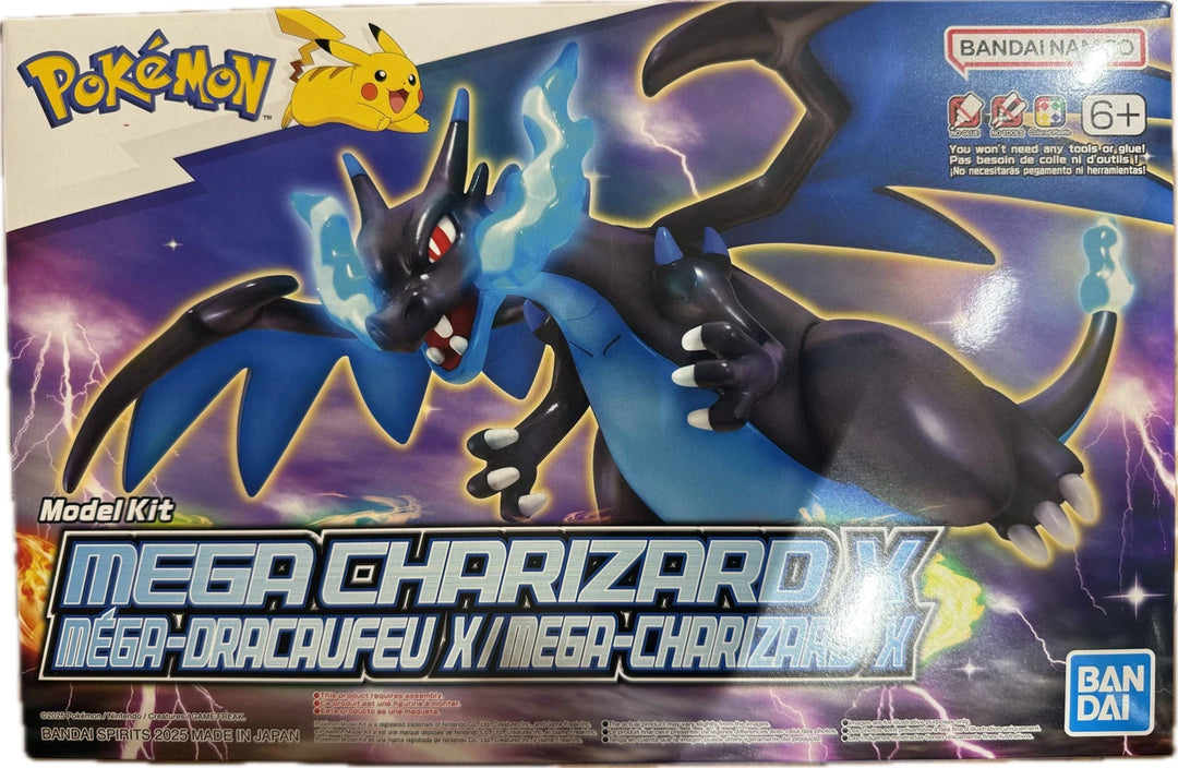 Mega Charizard X "Pokemon", Bandai Hobby Pokemon Model Kit