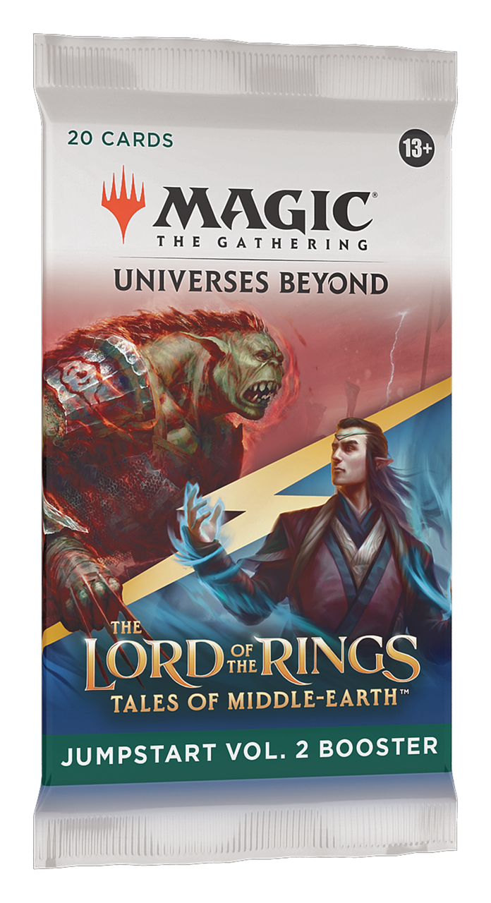 Magic the Gathering Universes Beyond: Lord of the Rings Tales of Middle Earth Jumpstart Volume 2 Single Booster Pack
