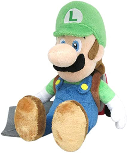 Super Mario Series Luigi's Mansion 10" Luigi with Ghost Vacuum Poltergust Plush