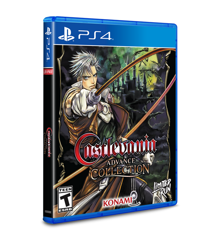 NEW Castlevania Advance Collection (Limited Run) (Circle of the Moon Cover) Playstation 4 PS4