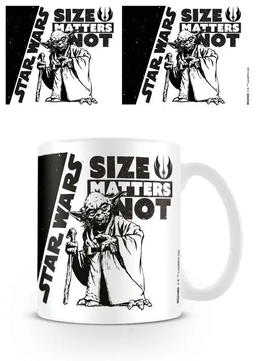 Star Wars -Yoda Size Matters Not Mug