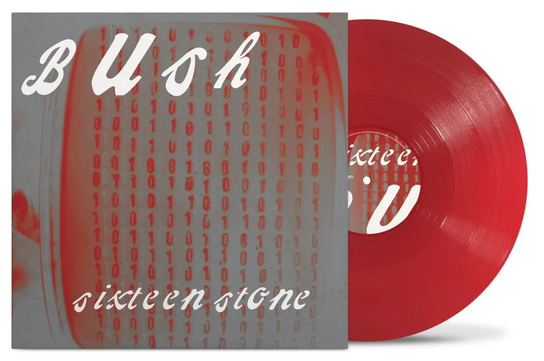 Bush - Sixteen Stone [2LP] (Apple Red Vinyl, 30th Anniversary Edition) - Vinyl Record NVR51926