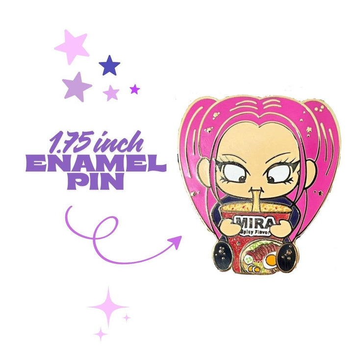 Mira Kpop Demon Hunter Enamel Pin NE33126