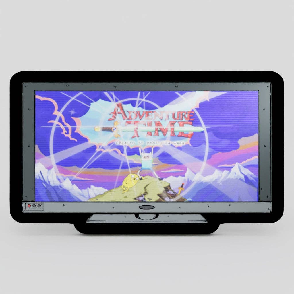 Monitor Lenticular {Adventure Time} Intro Enamel Pin EN81926